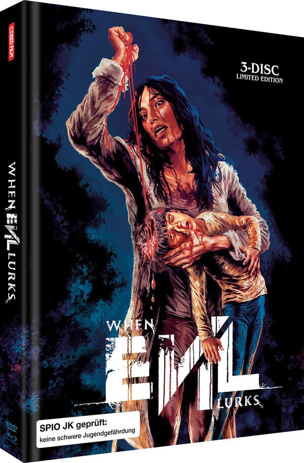 When Evil Lurks (2023) Cover D, Limited Collector's Edition, Mediabook, Uncut, Blu-ray + DVD