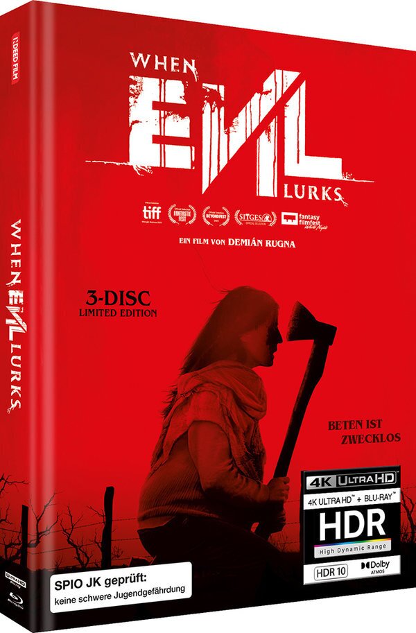 When Evil Lurks (2023) Cover B, Limited Collector's Edition, Mediabook, Uncut, 4K Ultra HD + Blu-ray
