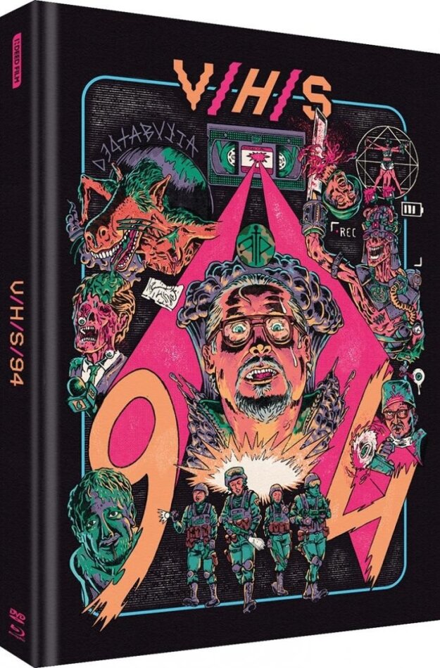 V/H/S/94 (2021) Cover B, Limited Collector's Edition, Mediabook, Blu-ray + DVD