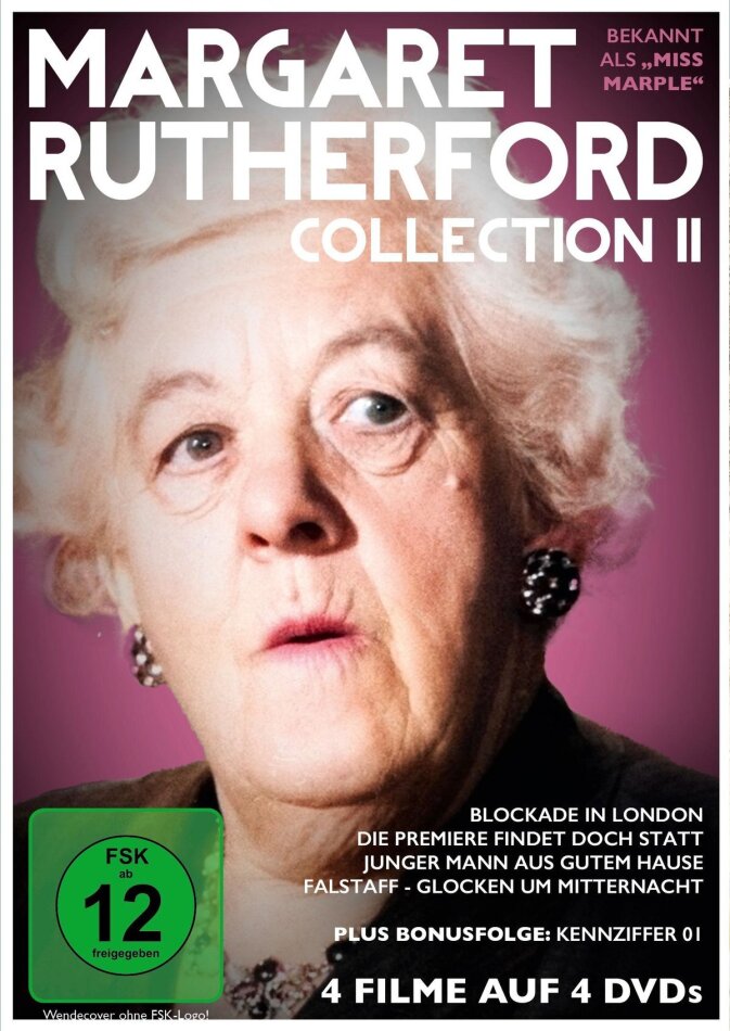 Margaret Rutherford Collection - Vol. 2 4 DVDs