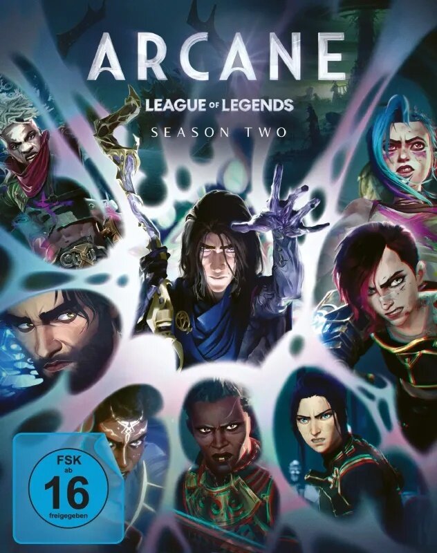 Arcane - League of Legends - Staffel 2 3 Blu-rays