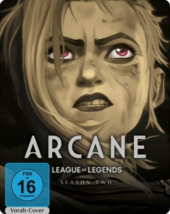 Arcane - League of Legends - Staffel 2 (Limited Edition, Steelbook, 3 4K Ultra HDs + Blu-ray)