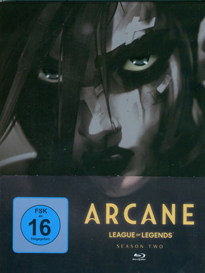 Arcane - League of Legends - Staffel 2 Limited Edition, Steelbook, 3 Blu-rays