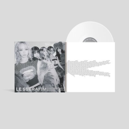 Le Sserafim (K-Pop) - 'Easy-Crazy-Hot' Special Vinyl (Silver White Vinyl, LP)