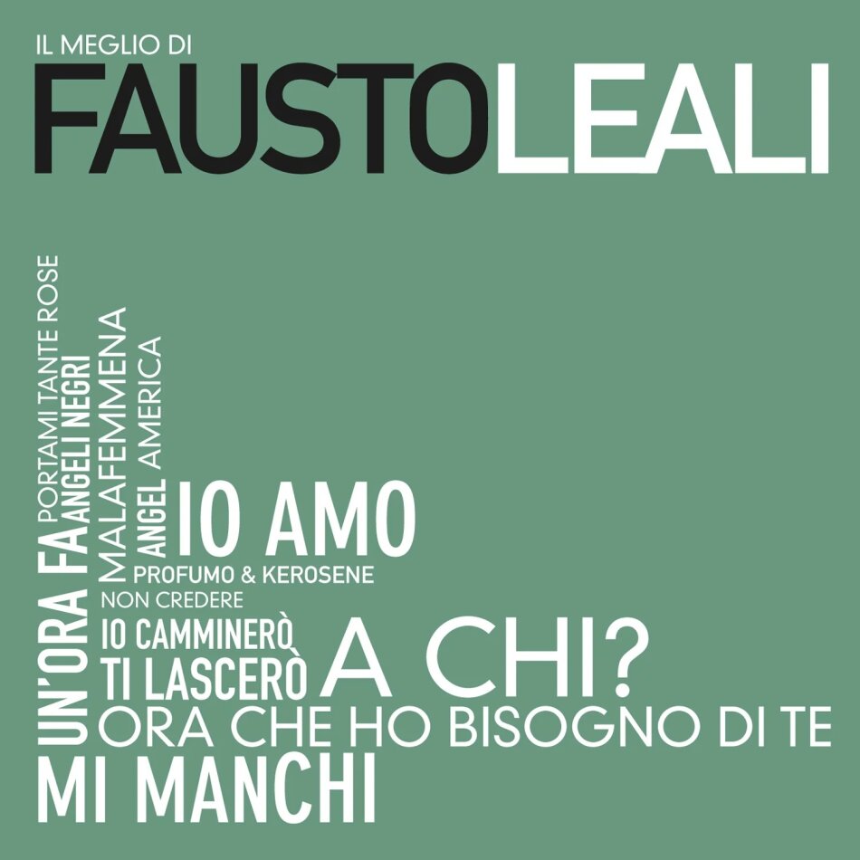 Fausto Leali - Il Meglio Di Fausto Leali 2025 Reissue, 2 CDs