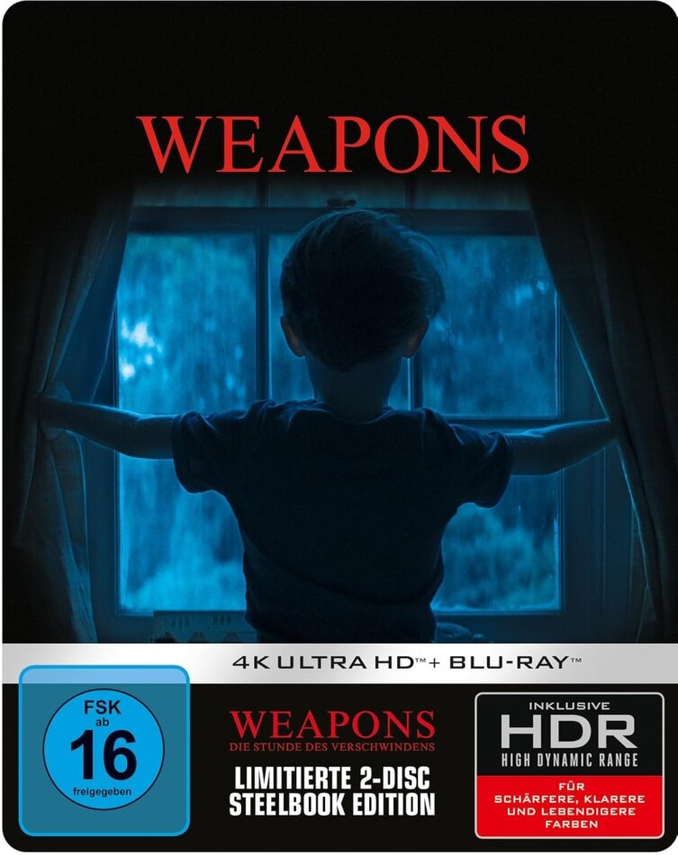 Weapons - Die Stunde des Verschwindens (2025) Limited Edition, Steelbook, 4K Ultra HD + Blu-ray