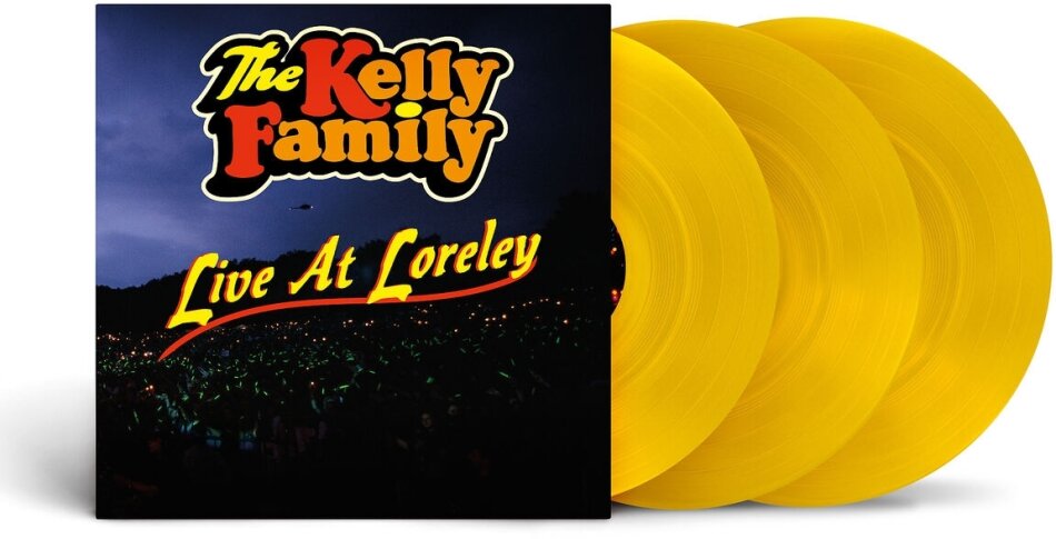 The Kelly Family - Live At Loreley Limited Edition, Colored, 3 LPs