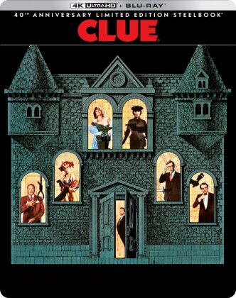 Clue (1985) (40th Anniversary Limited Edition, Steelbook, 4K Ultra HD + Blu-ray)