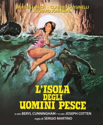 L'isola degli uomini pesce (Insel der neuen Monster) (1979) (Wendecover)