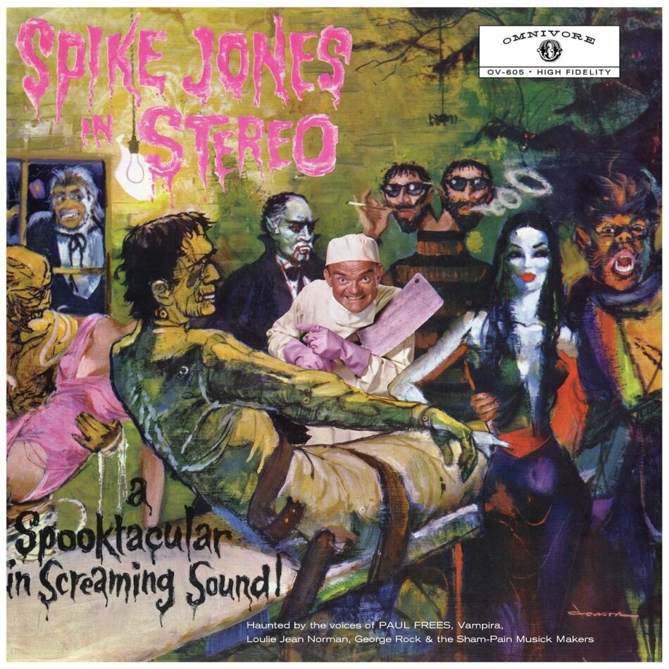 Spike Jones - Spike Jones In Stereo: A Spooktacular In Scremin S LP