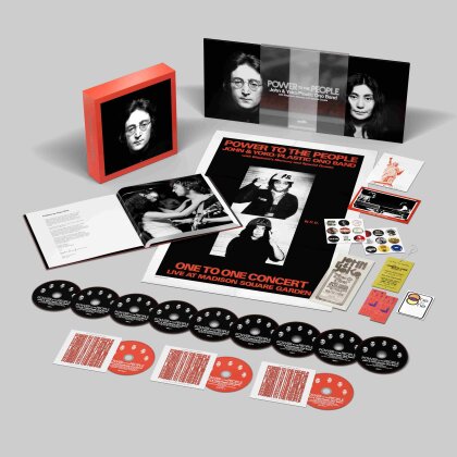 Yoko Ono, John Lennon & Plastic Ono Elephant's Memory Band - Power To The People (Boxset, Limited Edition, 9 CDs + 3 Blu-rays)