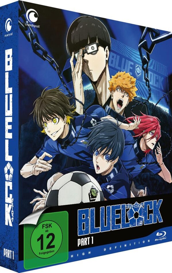 Blue Lock - Staffel 1 - Part 1: Episoden 01-12 3 Blu-rays