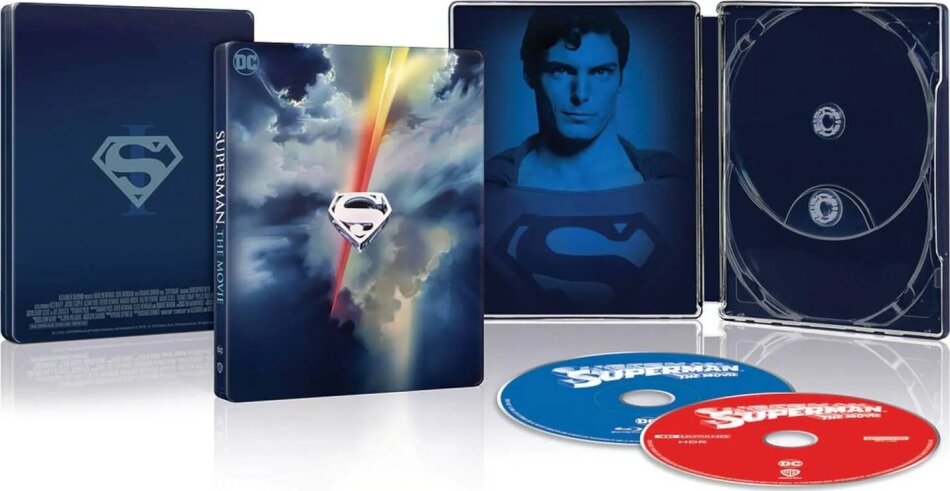 Superman - The Movie (1978) Limited Edition, Steelbook, 4K Ultra HD + Blu-ray