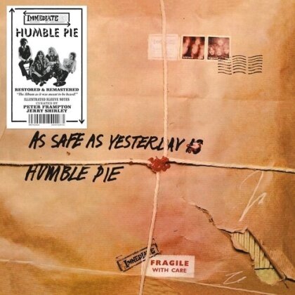 Humble Pie - As Safe As Yesterday Is (2025 Reissue)