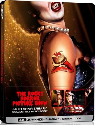 The Rocky Horror Picture Show (1975) (50th Anniversary Limited Edition, Steelbook, 4K Ultra HD + Blu-ray)