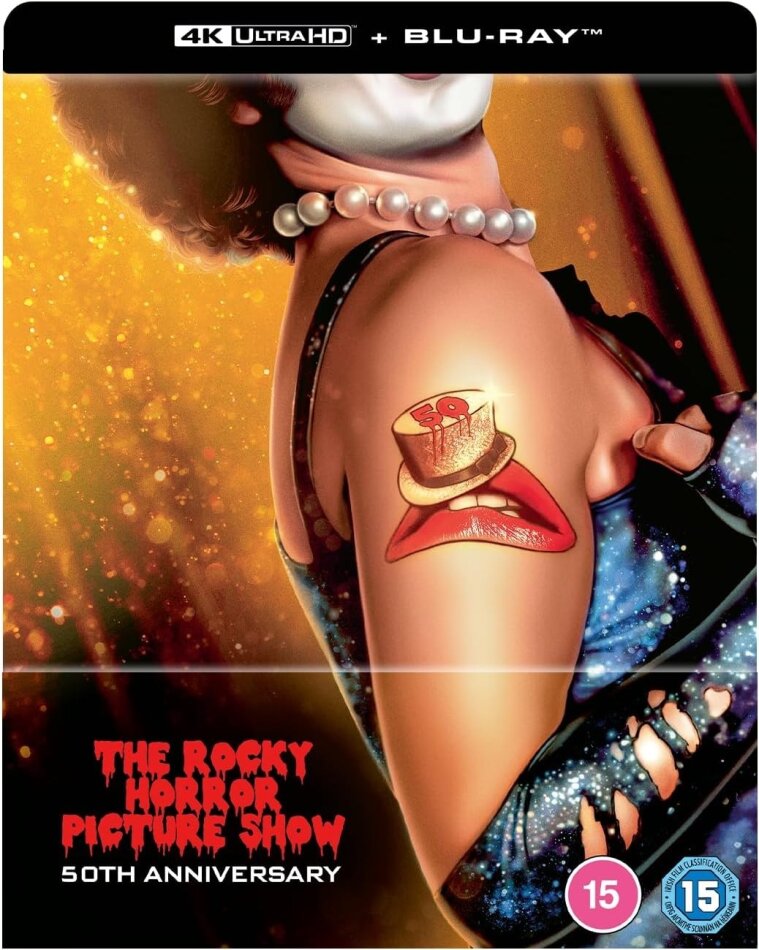 The Rocky Horror Picture Show (1975) 50th Anniversary Limited Edition, Steelbook, 4K Ultra HD + Blu-ray