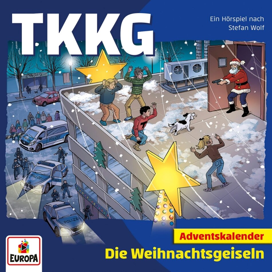TKKG - Die Weihnachtsgeiseln (Adventskalender) 3 CDs