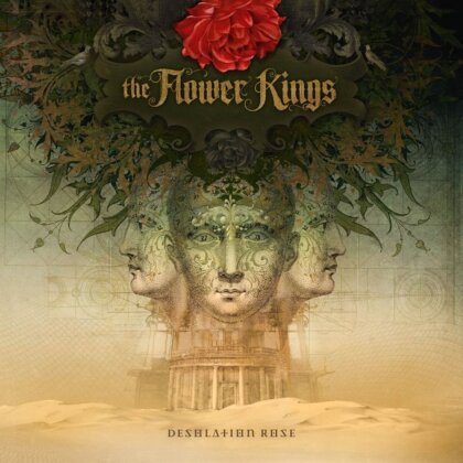 The Flower Kings - Desolation Rose (2025 Reissue, Crystal Clear & Solid Gold Vinyl, 2 LPs)