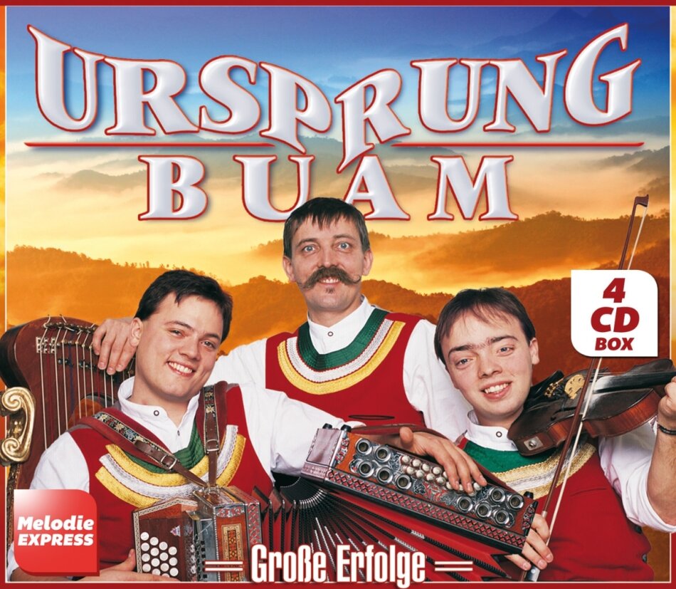 Ursprung Buam - Grosse Erfolge 2025 Reissue, MCP, 4 CDs