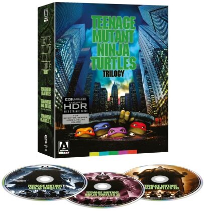 Teenage Mutant Ninja Turtles 1-3 - Trilogy (Limited Edition, Restored, 3 4K Ultra HDs)