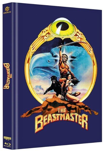 The Beastmaster (1982) Cover C, Extended Edition, Kinoversion, Limited Edition, Mediabook, 4K Ultra HD + Blu-ray