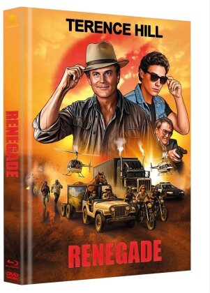 Renegade (1987) (Cover B, Limited Edition, Mediabook, Blu-ray + DVD)