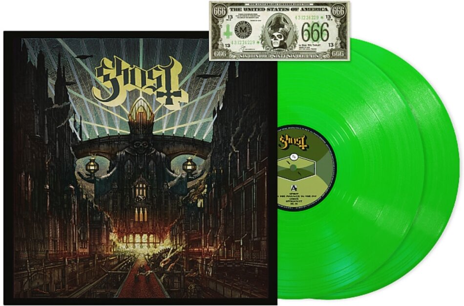 Ghost (B.C.) - Meliora 2025 Reissue, Concord Records, 10th Anniversary Edition, Neon Green Vinyl, 2 LPs