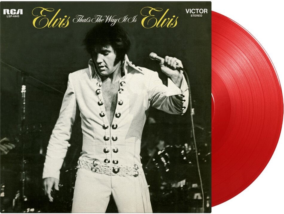 Elvis Presley - That's The Way It Is 2025 Reissue, Music On Vinyl, Red Vinyl, LP