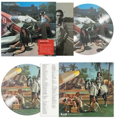 The Sparks - Indiscreet (2025 Reissue, Demon/Edsel, 50th Anniversary Edition, Limited Edition, Picture Disc, LP)