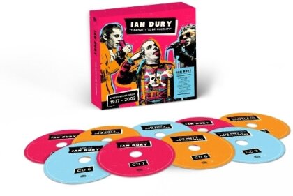 Ian Dury - Too Nutty To Be Naughty: Studio Recordings 77-02 (Boxset, Edsel, Deluxe Edition, 9 CDs)