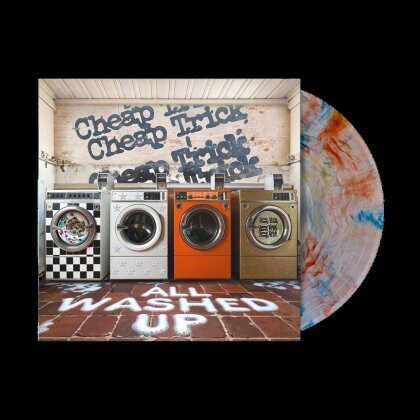 Cheap Trick - All Washed Up (Specialist Edition, &Eacute;dition Limit&eacute;e, Clear With Orange & Blue Marble Vinyl, LP)