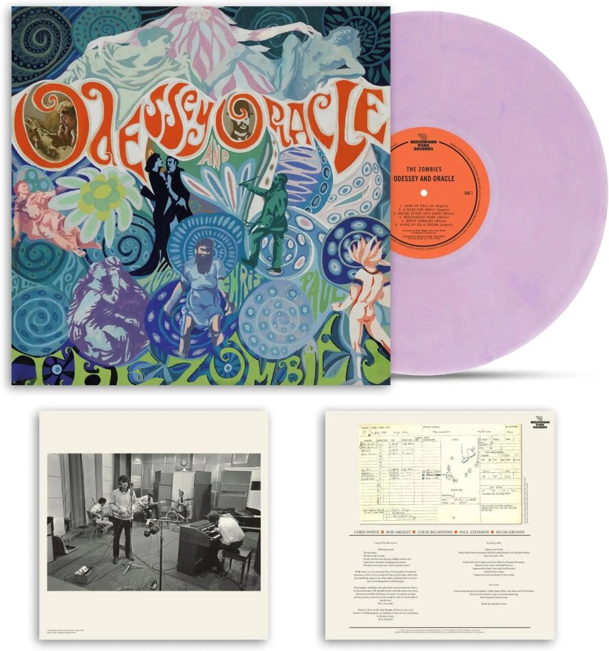 The Zombies - Odessey & Oracle 2025 Reissue, Mono Version, Indie Exclusive, Beechwood Park , Orchid Vinyl, LP