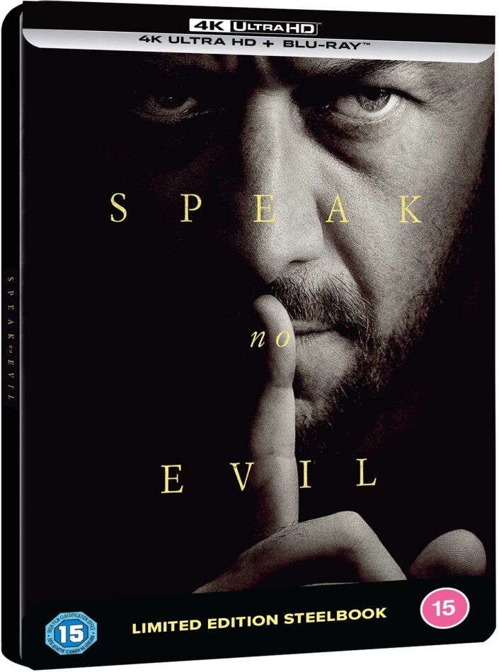 Speak No Evil (2024) Limited Edition, Steelbook, 4K Ultra HD + Blu-ray