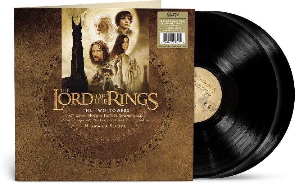 Howard Shore - Lord Of The Rings- Two Towers - OST 2025 Reissue, Rhino, 2 LPs