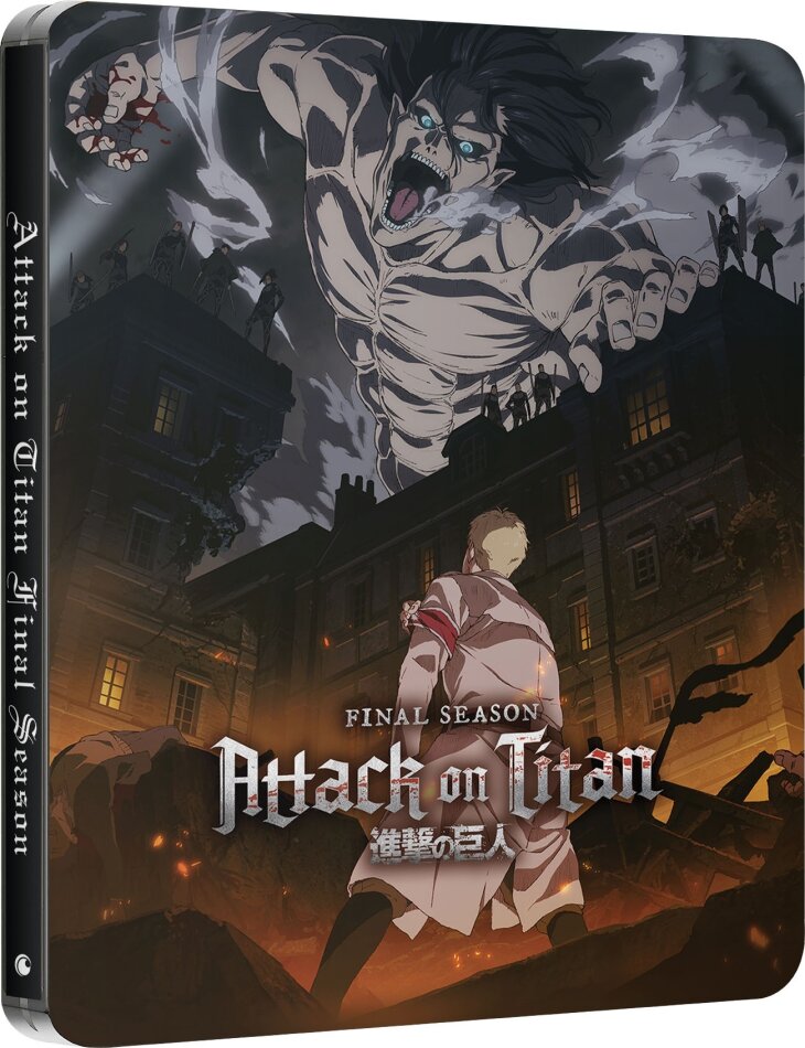 Attack on Titan - Season 4 - The Final Season Limited Edition, Steelbook, 7 Blu-rays
