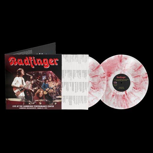 Badfinger - Live At The Performance Center - Cambridge Ma 1974 Gatefold, Remastered, White / Red Vinyl, 2 LPs