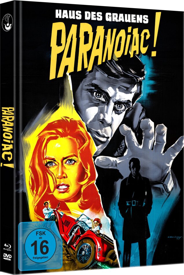 Paranoiac! - Haus des Grauens (1963) Cover B, Limited Edition, Mediabook, Blu-ray + DVD