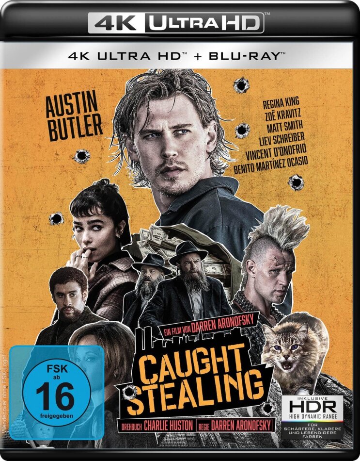 Caught Stealing (2025) 4K Ultra HD + Blu-ray