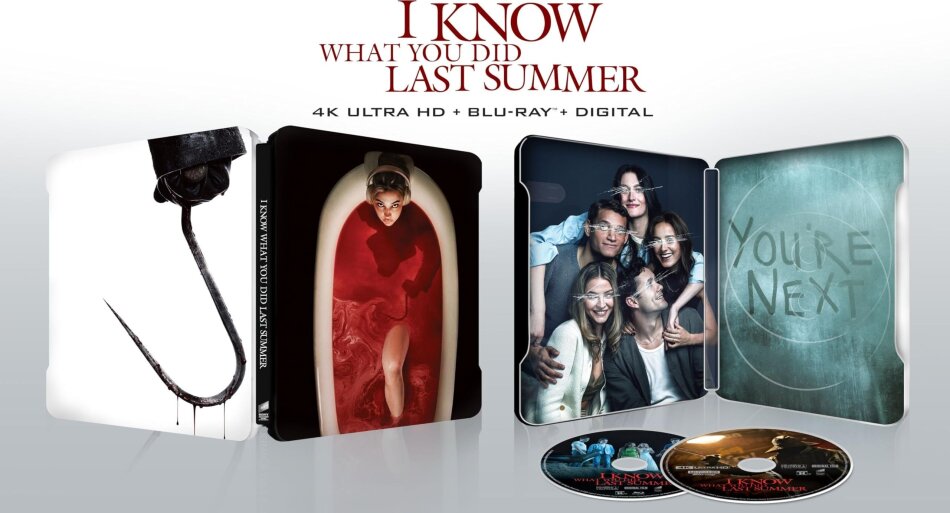 I Know What You Did Last Summer (2025) Limited Edition, Steelbook, 4K Ultra HD + Blu-ray