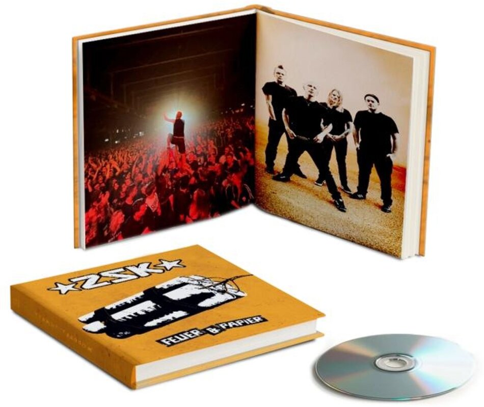 ZSK - Feuer & Papier Signiert, Limited Edition, Mediabook