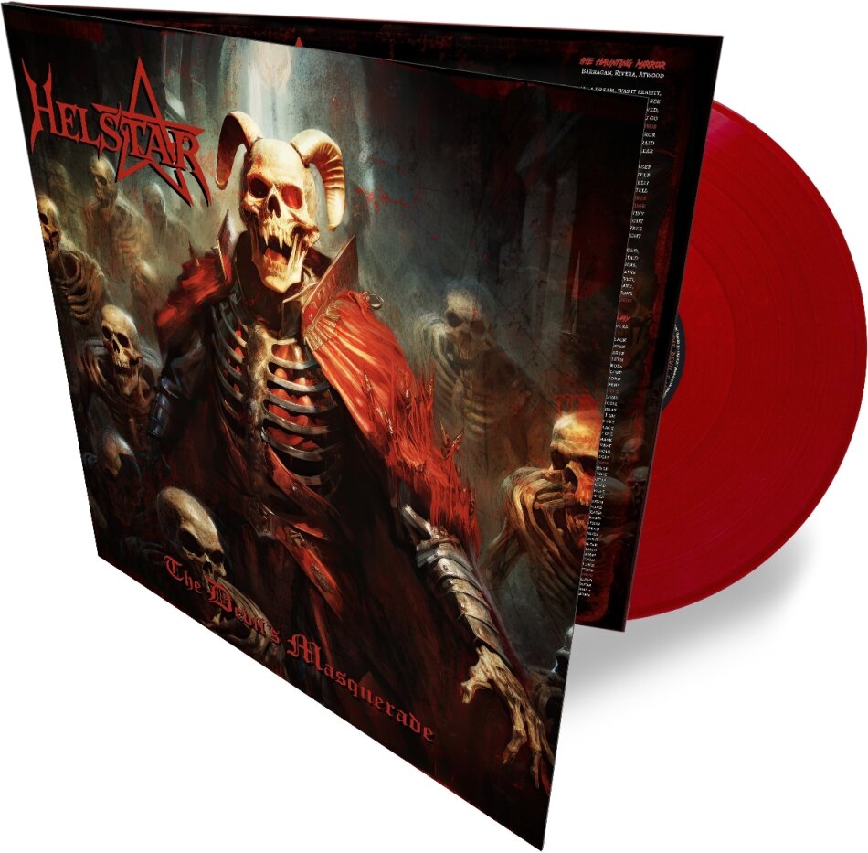 Helstar - The Devil's Masquerade Gatefold, Limited Edition, Red Vinyl, LP