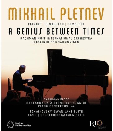 Mikhail Pletnev, Rachmaninoff International Orchestra & Berliner Philharmoniker - Mikhail Pletnev: A Genius Between Times (2 Blu-ray + 4 CD)