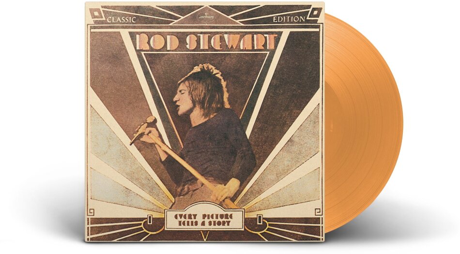 Rod Stewart - Every Picture Tells A Story 2025 Reissue, CH Exclusive, Édition Limitée, Orange Vinyl, LP