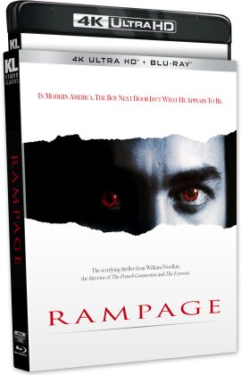 Rampage (1987) (Kino Lorber Studio Classics, Director's Cut, Cinema Version, 4K Ultra HD + Blu-ray)