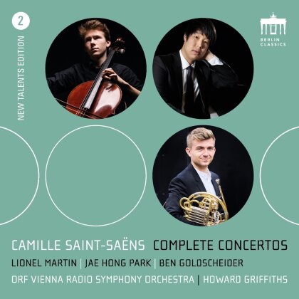 Camille Saint-Sa&euml;ns (1835-1921), Howard Griffiths, Ben Goldscheider, Lionel Martin, &hellip; - Complete Concertos (New Talents Edition)