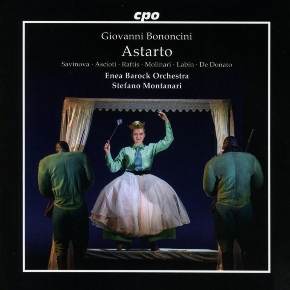 Giovanni Maria Bononcini (1670-1747), Stefano Montanari, Natalia Savinova, Francesca Ascioti, … - Astarto (Opera In 3 Acts) 3 CDs
