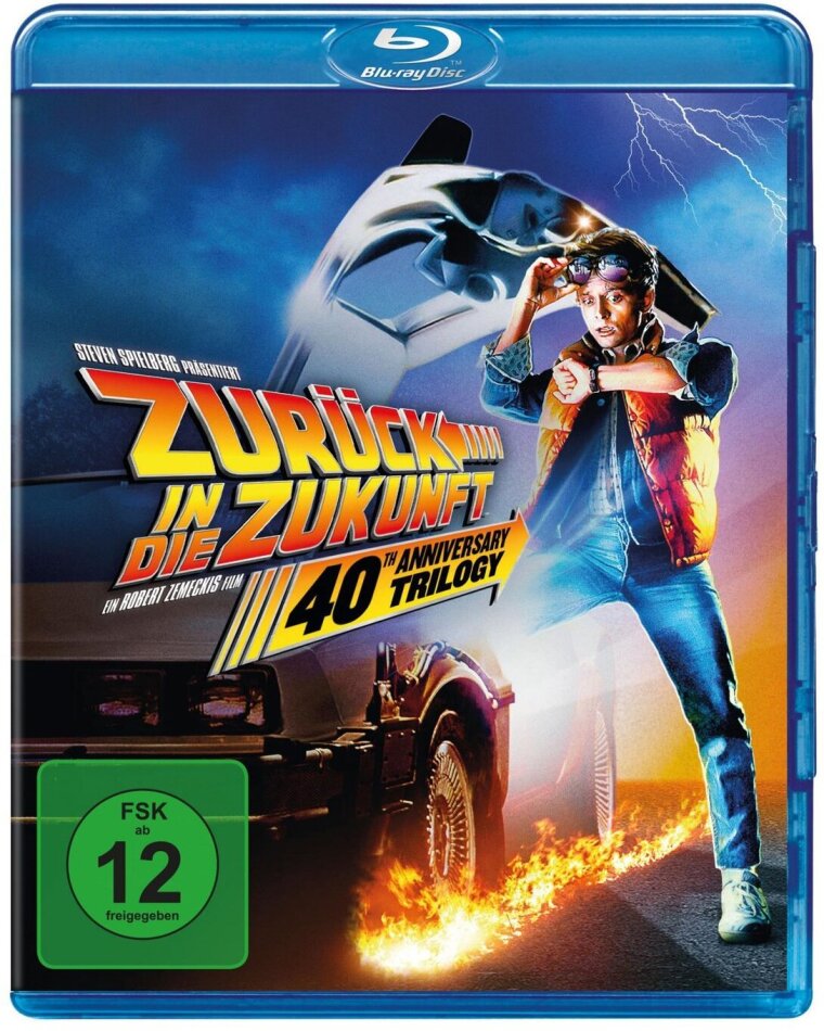 Zurück in die Zukunft - Trilogy 40th Anniversary Edition, 4 Blu-rays