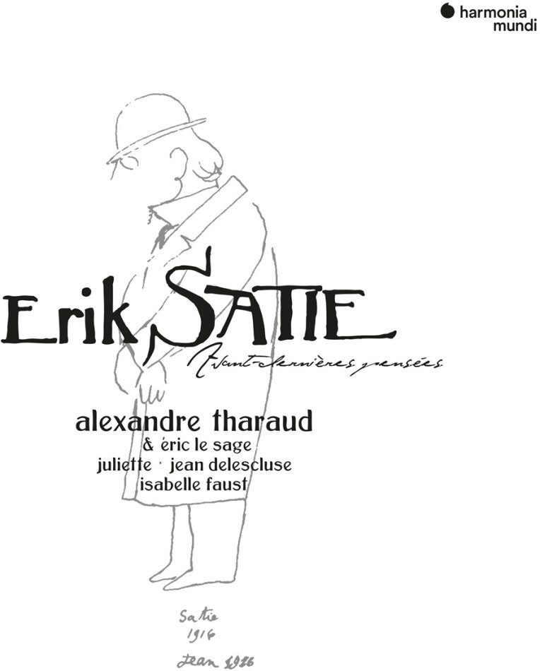 Alexandre Tharaud & Erik Satie (1866-1925) - Avant-Dernières Pensées 2 CDs
