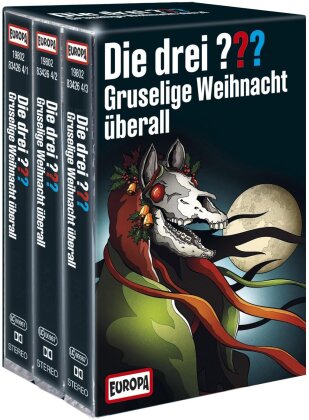 Die Drei ??? - Adventskalender - Gruselige Weihnacht &uuml;berall (3 Audiokassetten)