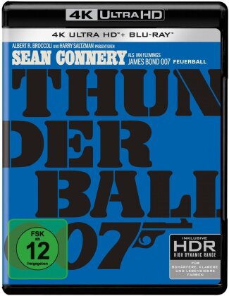James Bond: Thunderball (1965) (4K Ultra HD + Blu-ray)